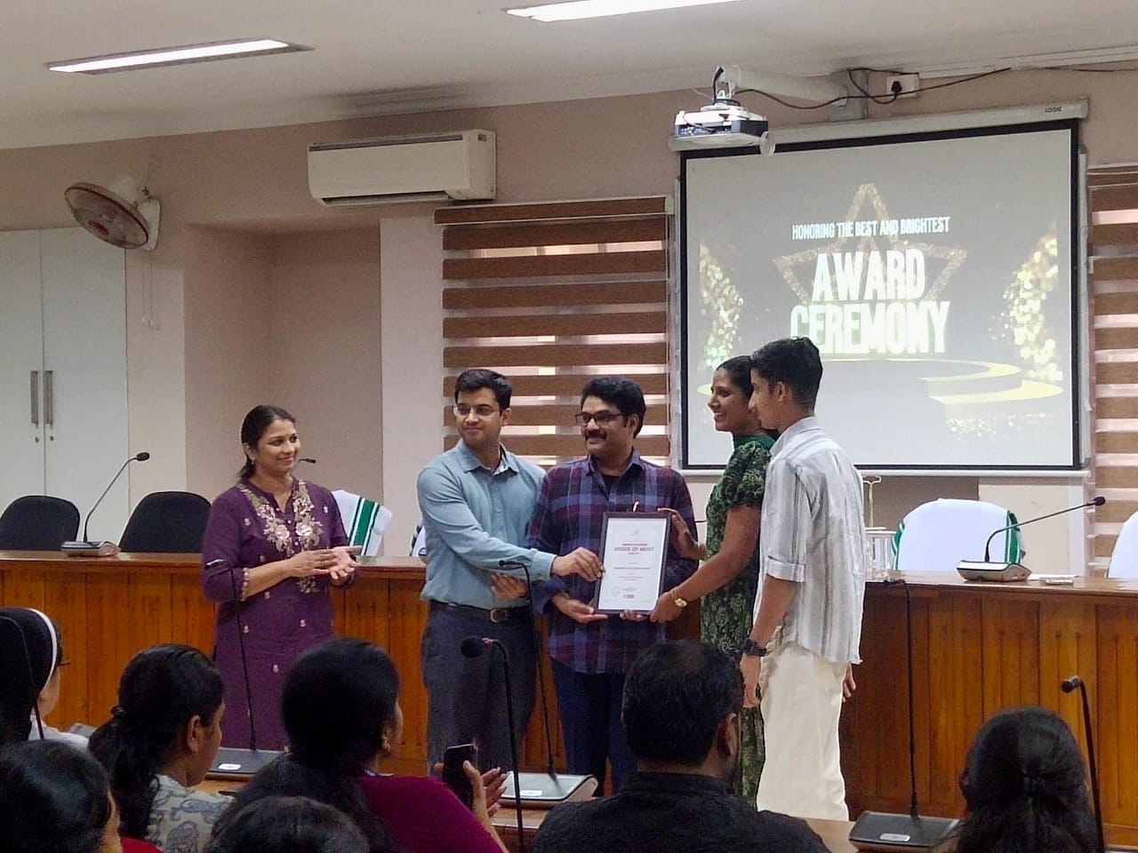 Award for Intervention in in Promoting Legal Awareness